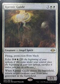 Karmic Guide (Foil Etched), Modern Horizons 2