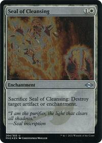Seal of Cleansing (Foil Etched), Modern Horizons 2