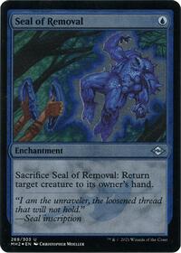 Seal of Removal (Foil Etched), Modern Horizons 2