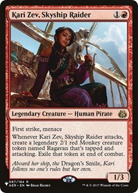 Kari Zev, Skyship Raider, The List Reprints