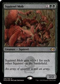 Squirrel Mob (Foil Etched), Modern Horizons 2