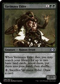 Yavimaya Elder (Foil Etched), Modern Horizons 2