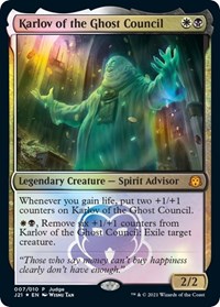 Karlov of the Ghost Council, Judge Promos