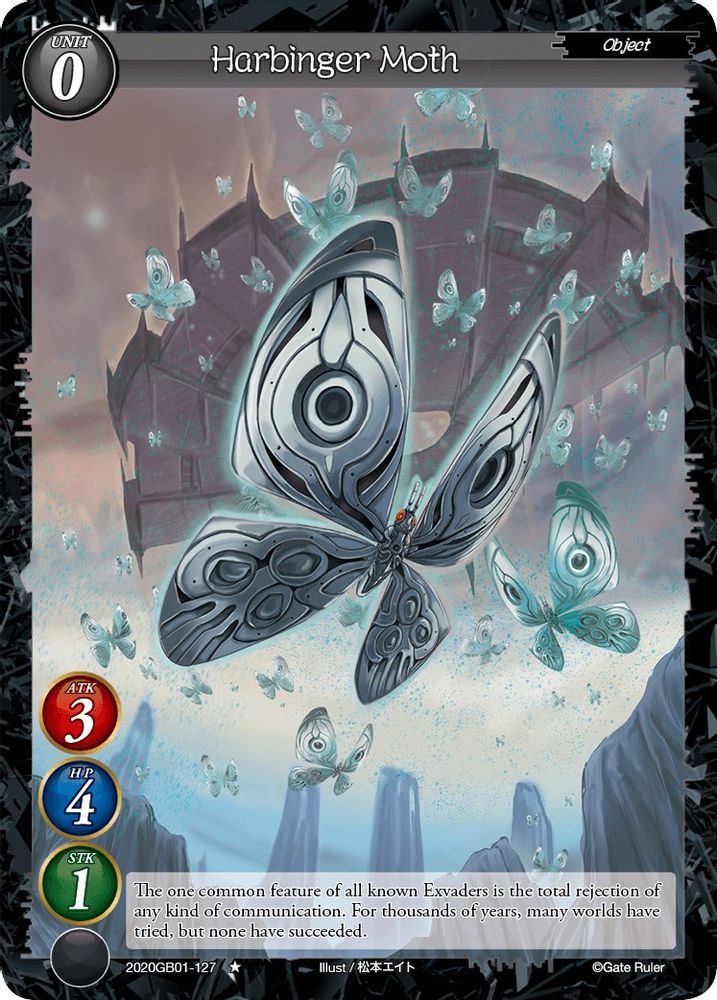 Harbinger Moth, Foil, front