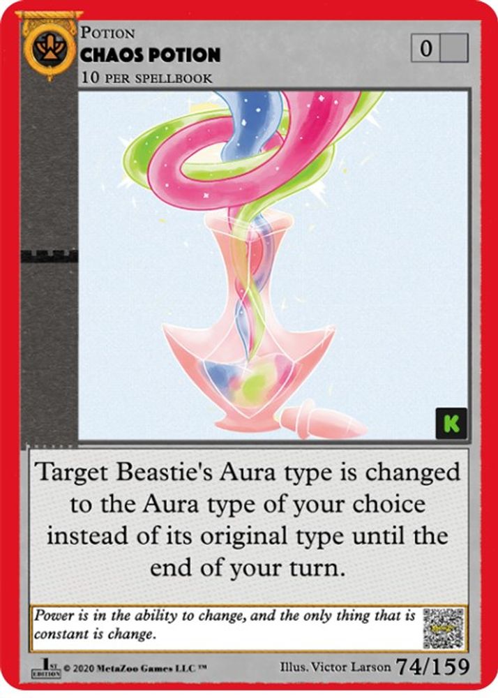 Chaos Potion, Standard, front