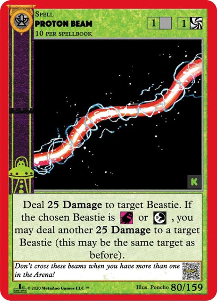 Proton Beam, Standard, front