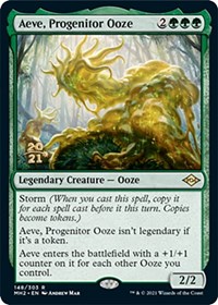 Aeve, Progenitor Ooze, Prerelease Cards