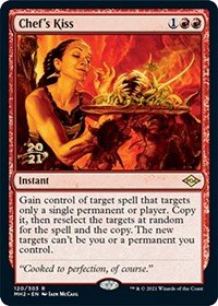 Chef's Kiss, Prerelease Cards