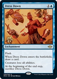 Dress Down, Prerelease Cards