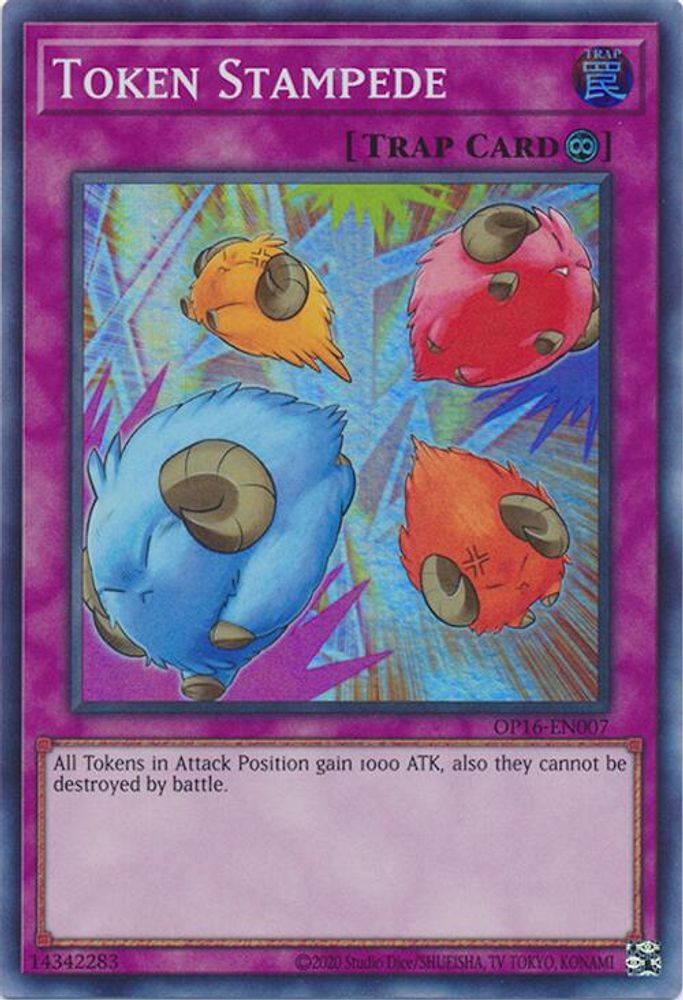 Token Stampede, Unlimited, front