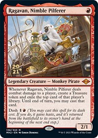 Ragavan, Nimble Pilferer, Prerelease Cards