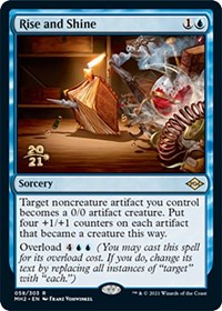 Rise and Shine, Prerelease Cards