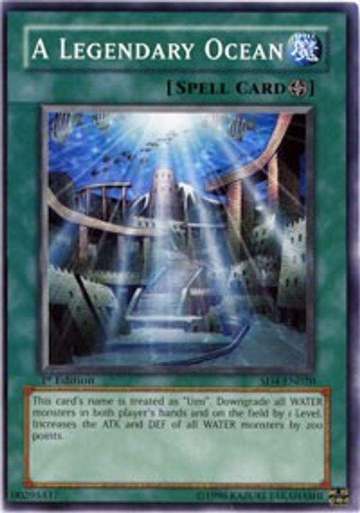 A Legendary Ocean, 1st-edition, front