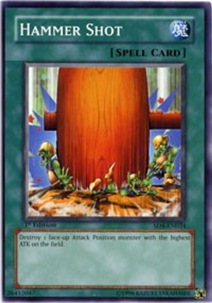 Hammer Shot, 1st-edition, front