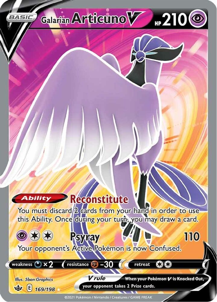 Galarian Articuno V (Full Art)