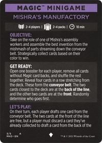 Magic Minigame: Mishra's Manufactory, Modern Horizons 2