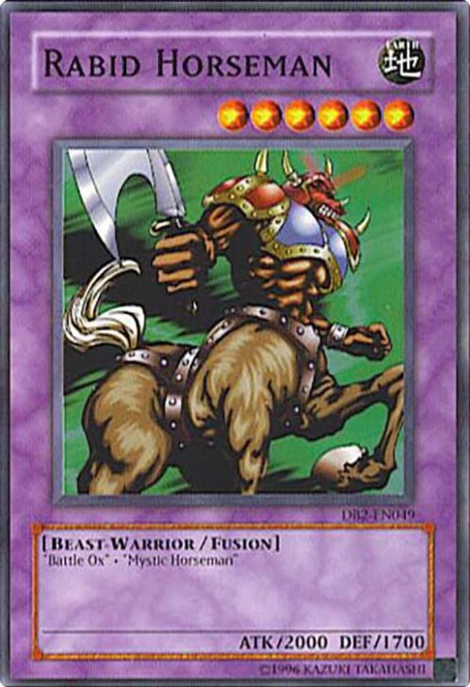 Rabid Horseman, Unlimited, front