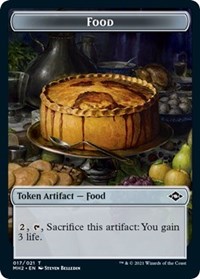 Food (017) // Beast Double-Sided Token, Modern Horizons 2