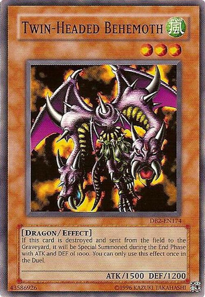 Twin-Headed Behemoth, Unlimited, front