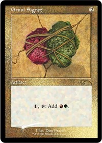 Gruul Signet (Foil Etched), Secret Lair Drop Series