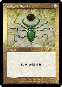 Golgari Signet (Foil Etched), Secret Lair Drop Series