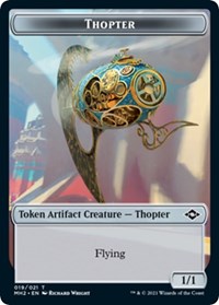 Thopter // Zombie Army Double-Sided Token, Modern Horizons 2