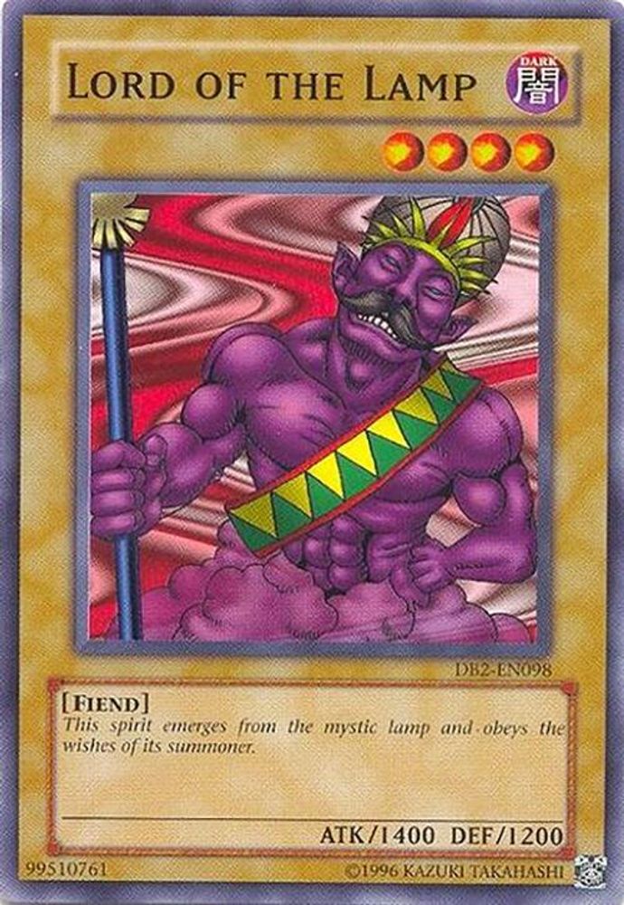 Lord of the Lamp, Unlimited, front