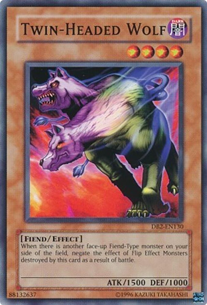 Twin-Headed Wolf, Unlimited, front