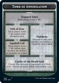 Tomb of Annihilation // The Atropal Double-Sided Token, Adventures in the Forgotten Realms