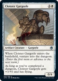 Cloister Gargoyle, Adventures in the Forgotten Realms