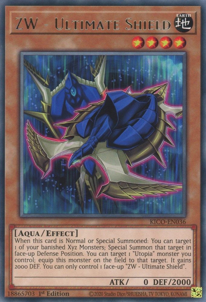 ZW - Ultimate Shield, 1st-edition, front