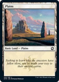 Plains (263), Adventures in the Forgotten Realms