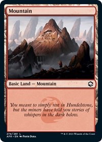 Mountain (274), Adventures in the Forgotten Realms