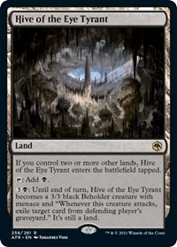 Hive of the Eye Tyrant, Adventures in the Forgotten Realms