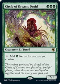 Circle of Dreams Druid, Adventures in the Forgotten Realms