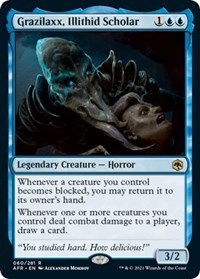 Grazilaxx, Illithid Scholar, Adventures in the Forgotten Realms