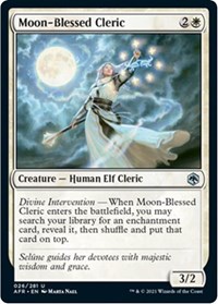 Moon-Blessed Cleric, Adventures in the Forgotten Realms