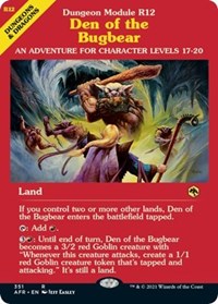 Den of the Bugbear (Dungeon Module), Adventures in the Forgotten Realms