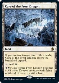 Cave of the Frost Dragon, Adventures in the Forgotten Realms