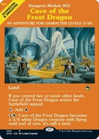 Cave of the Frost Dragon (Dungeon Module), Adventures in the Forgotten Realms