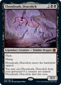 Ebondeath, Dracolich, Adventures in the Forgotten Realms