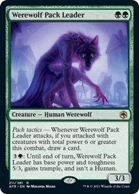 Werewolf Pack Leader, Adventures in the Forgotten Realms