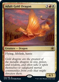 Adult Gold Dragon, Adventures in the Forgotten Realms
