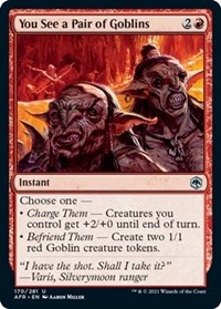 You See a Pair of Goblins, Adventures in the Forgotten Realms