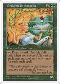 Verduran Enchantress, Fifth Edition