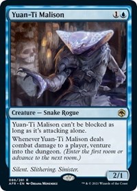 Yuan-Ti Malison, Adventures in the Forgotten Realms