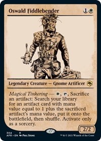 Oswald Fiddlebender (Showcase), Adventures in the Forgotten Realms