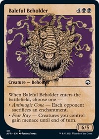 Baleful Beholder (Showcase), Adventures in the Forgotten Realms
