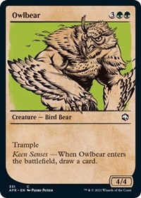 Owlbear (Showcase), Adventures in the Forgotten Realms