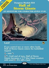 Hall of Storm Giants (Dungeon Module), Adventures in the Forgotten Realms